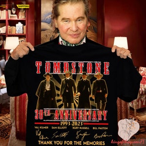 Tombstone T-Shirt, Thank You For The Memories Shirt, Tombstone Men Sweatshirt, Western Movie Shirt, Tombstone Shirt
