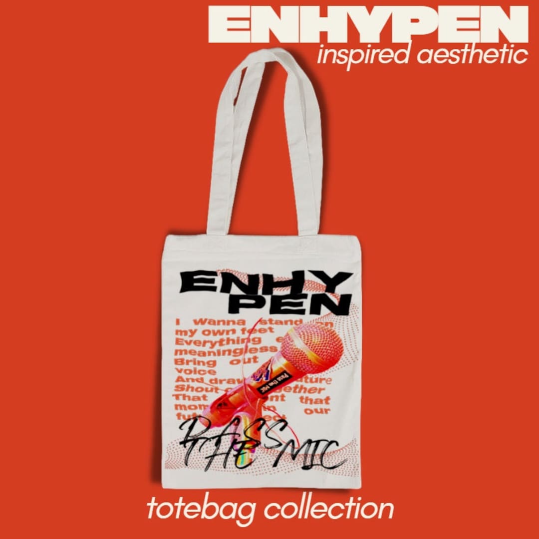 Enhypen Tote Bag Kpop Tote Bag Enhypen Enhypen Manifesto Etsy