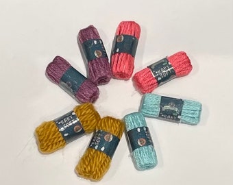 Dollhouse Miniature yarn