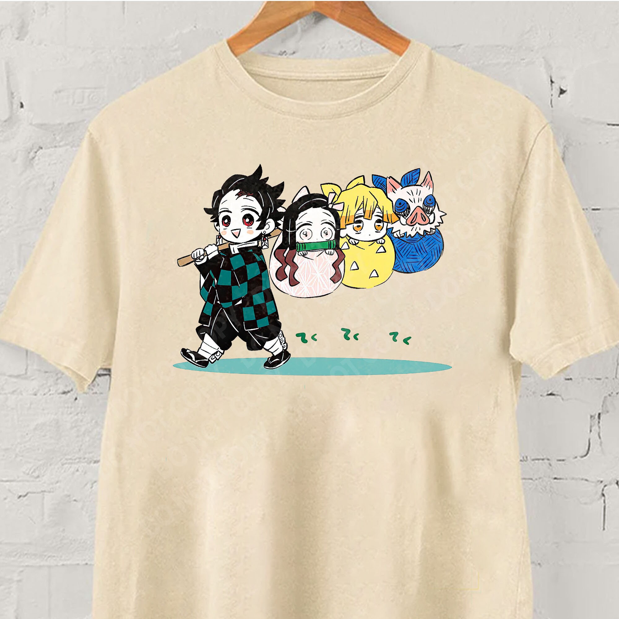 Demon Slayer Kimetsu Boy and Girl T-Shirt Kamado Nezuko Clothes Tops Tees  Camiseta Camiseta Anime Gift