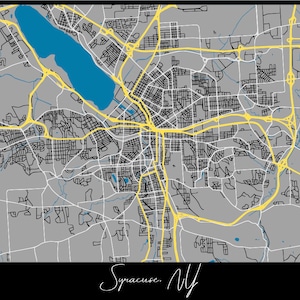 Layered Stadtplan - SVG-Datei beliebige Stadt auf Anfrage