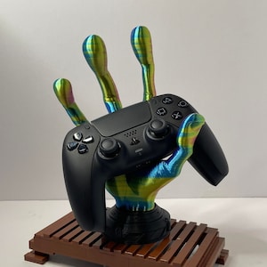 Gaming Controller Stand Xbox/PS5 3D Print 4-Finger Alien Hand STLFlix Authorized Seller