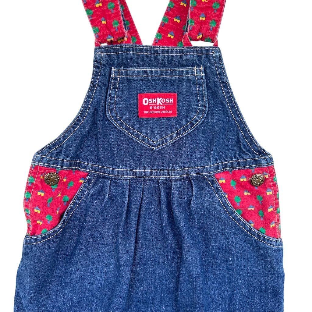 Baby B'gosh ワンピース　レトロ　ビンテージ　USA製　オシュコシュ オシュコシュ ビゴッシュ ワンピース スカート デニム キッズ