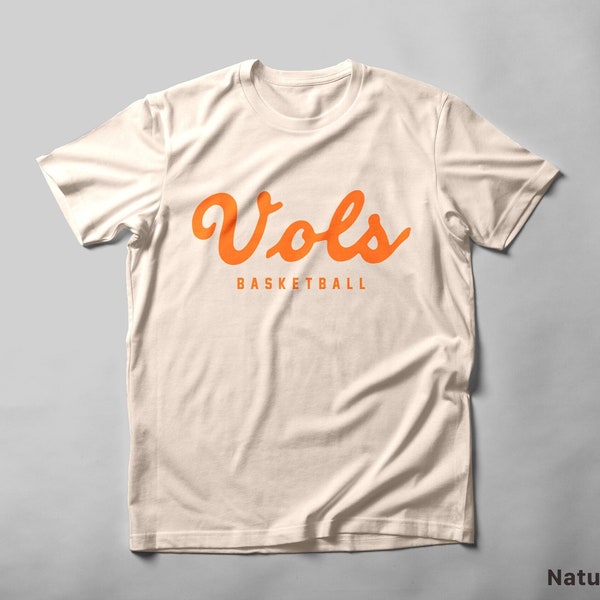 Tennessee Vols Basketball Script Short Sleeve