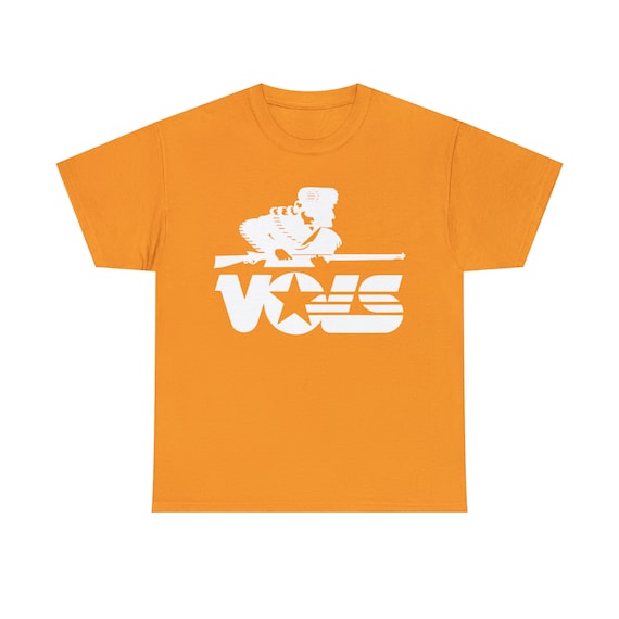 Tennessee Football Game Day T-Shirt For Men – Team Color Orange, Graphic Tee, Charcoal 4XL