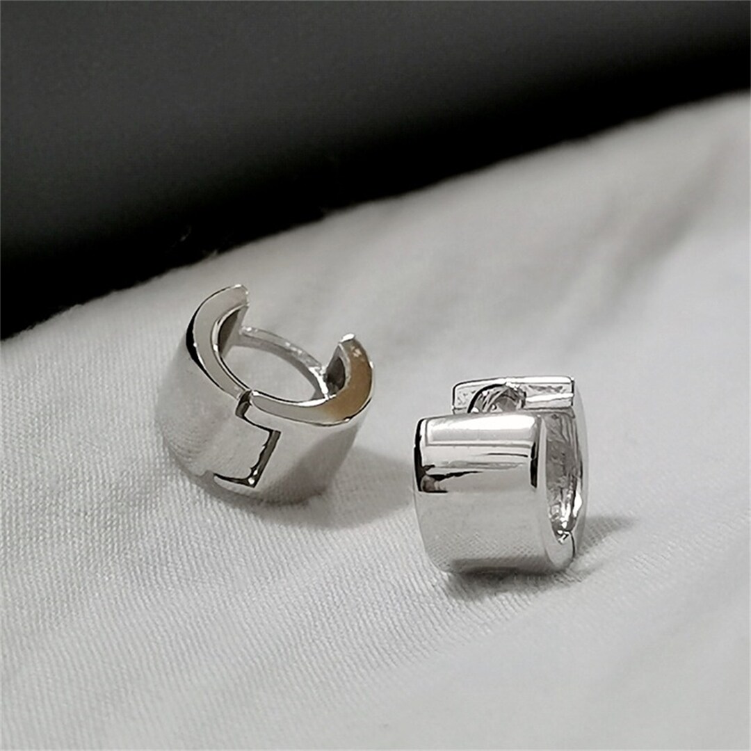 925 Sterling Silver Cartilage Hoop Earrings,dainty Helix Hoop Earring ...