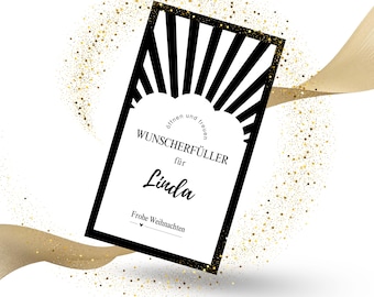 Cash gift | Magic wish fulfiller | Gift idea for Christmas, Communion, Confirmation, Driving license, Graduation