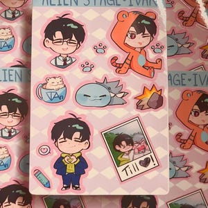 Alien stage Ivan Sticker sheet!