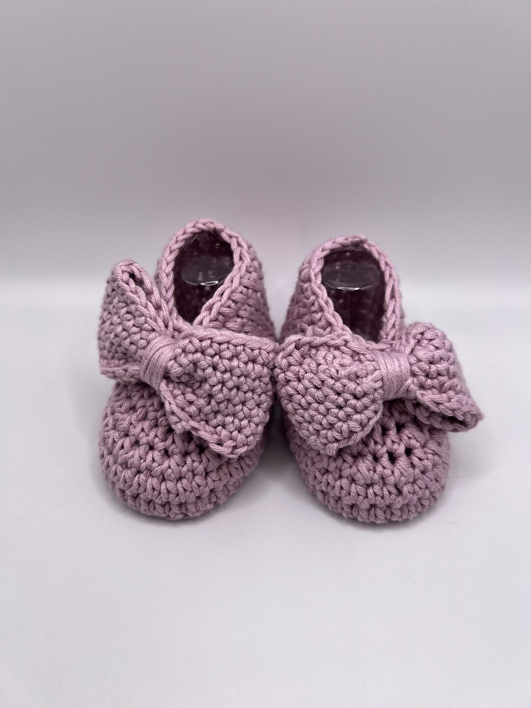 Crochet Nonwalker Baby Shoes 03 Months Etsy