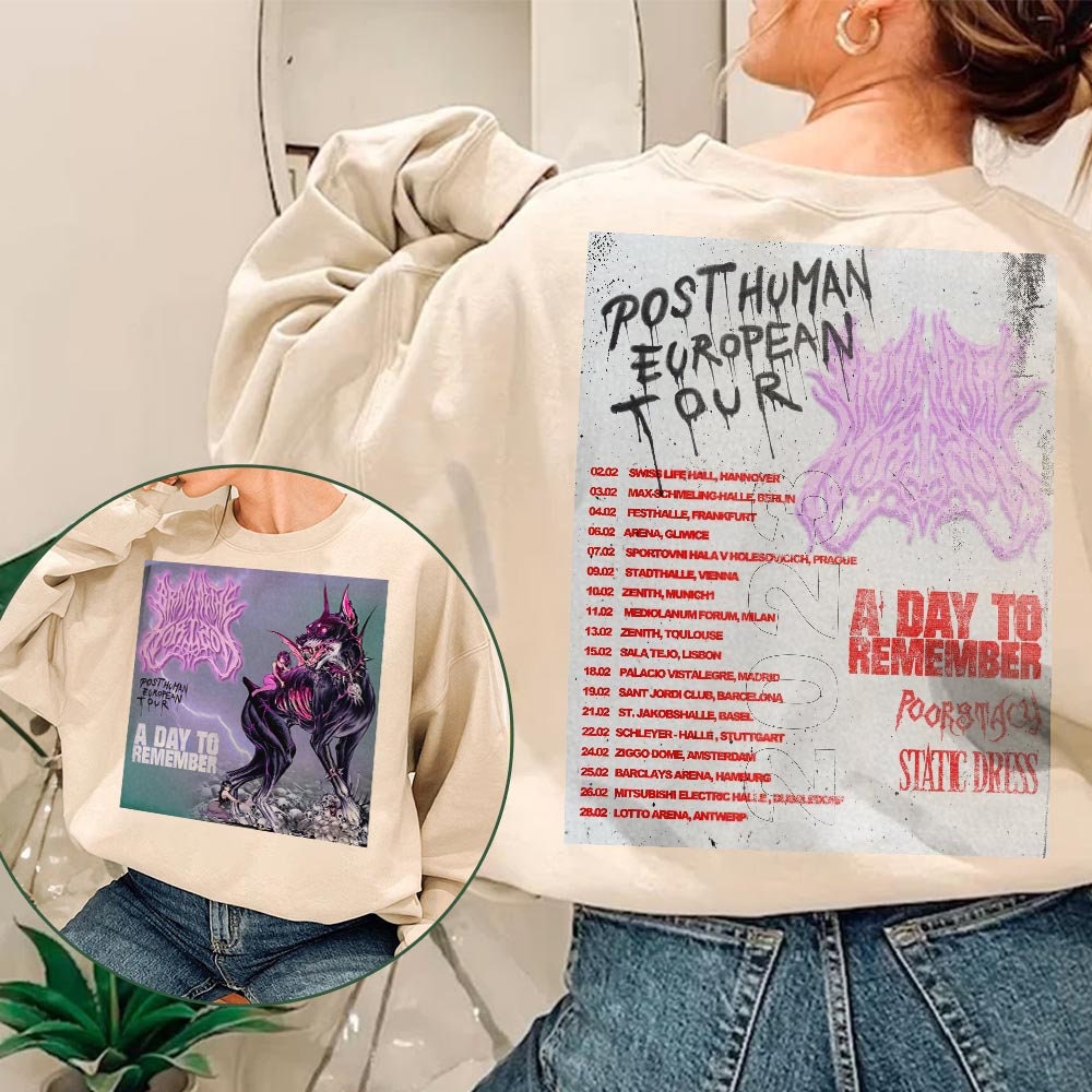 Discover Bring Me The Horizon Post Human Tour 2023 Shirt, The North America, World Tour Music 2023 Shirt