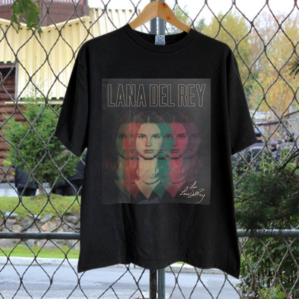 Discover Lana Del Rey Singer Signature Best Gift For Fan Vintage T Shirt