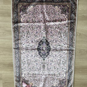 Luxury Prayer Rug, Prayer Rug For Muslim, Prayer Mat, Eid Gift, Ramadan Gift, Wedding Gift, Janamaz, Gebetsteppich