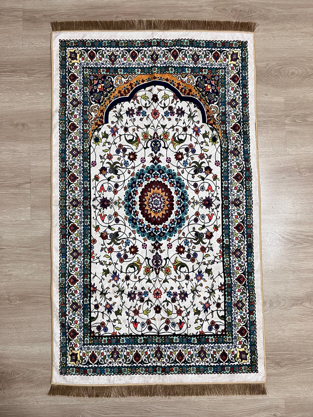 Luxury Prayer Rug, Prayer Rug for Muslim, Prayer Mat, Eid Gift, Ramadan ...