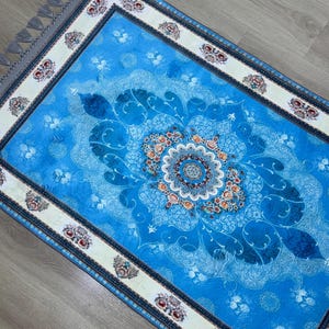 Prayer Rug ,Islamic Prayer Rug ,Ottoman Prayer Rug , Muslim Prayer mat, Washable, Personalized ,Gift rug Carpet, Muslim Home Decor, Turkish