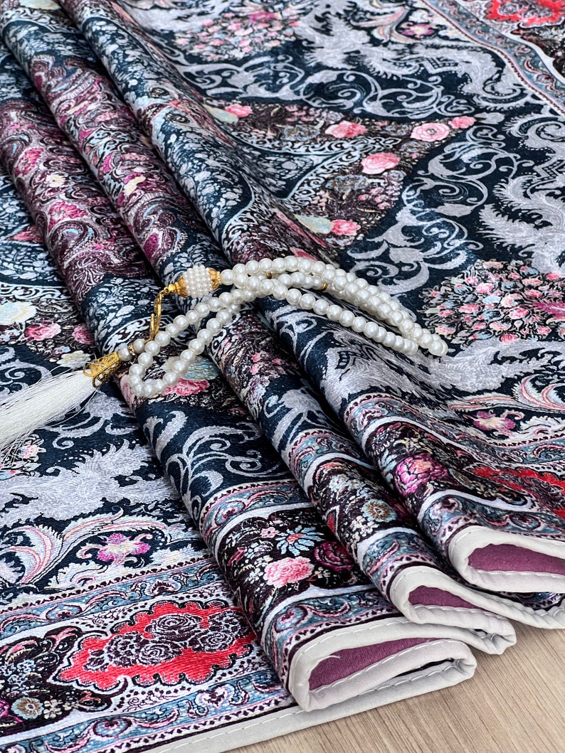 Draped Rug Images Prayer Mat – Prayer Rug– Muslim – Islamic Gifts– Gebetsteppich- Ramadan ...