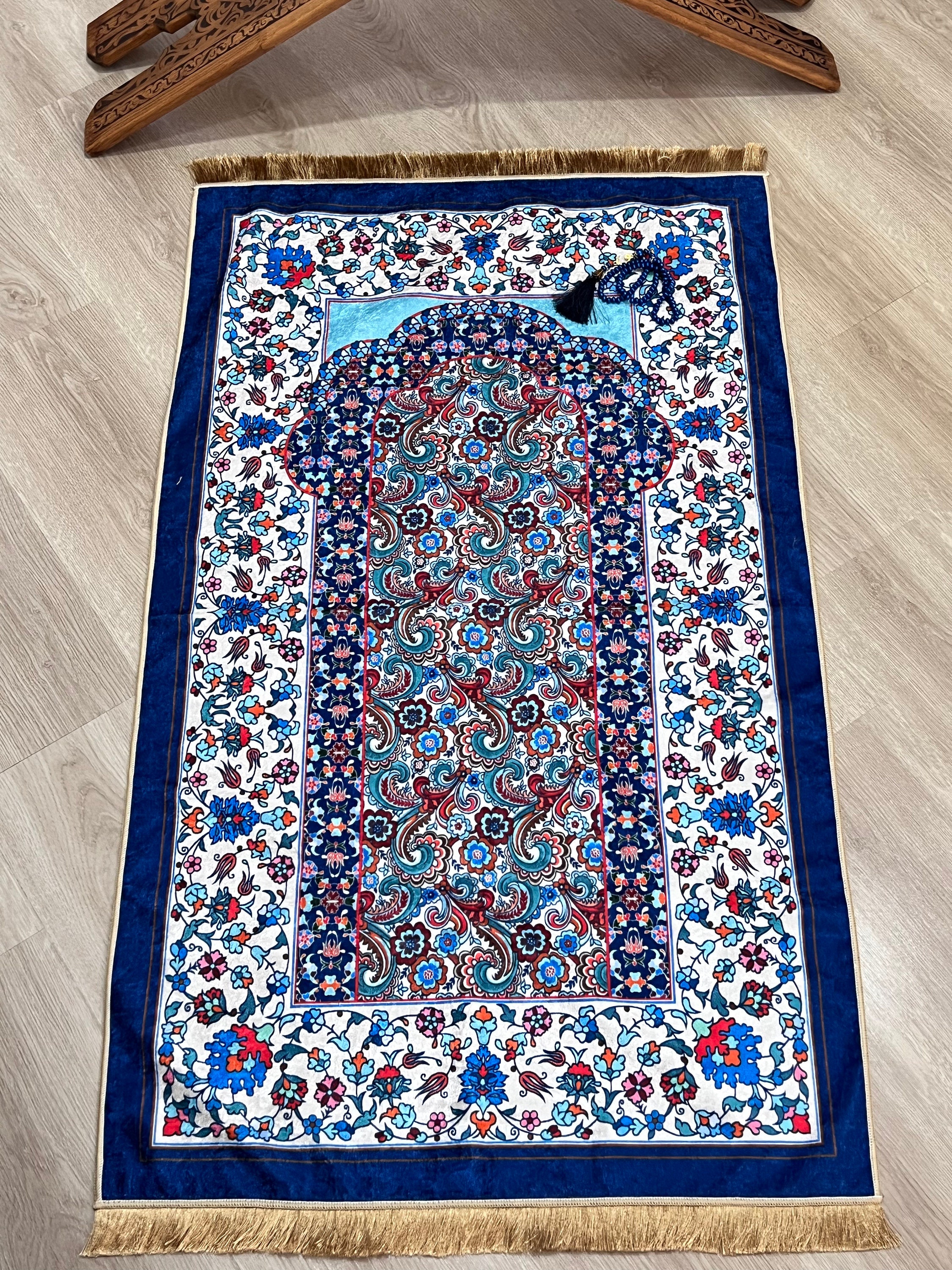 Prayer Mat – Prayer Rug– Muslim – Islamic Gifts– Gebetsteppich- Ramadan ...