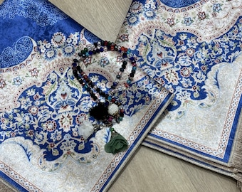 Tapis de prière - Tapis de prière - Musulmans - Cadeaux islamiques - Gebetsteppich - Cadeau du Ramadan - Sejadah - Janamaz