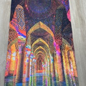 Luxury Prayer Rug, Prayer Rug For Muslim, Prayer Mat, Eid Gift, Ramadan Gift, Wedding Gift, Janamaz, Gebetsteppich