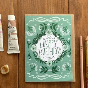 Confezione BUNDLE: biglietti di buon compleanno di lusso disegnati a mano. Un biglietto di auguri perfetto per lui, lei o loro!