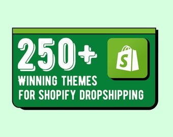 250以上のShopifyドロップシッピングテーマ - Shopifyウェブサイトテンプレート、ドロップシッピングShopifyストアテーマ、プレミアム品質のウェブサイトテーマ、手頃な価格