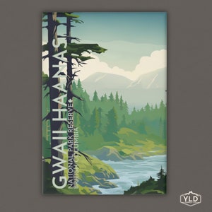 Gwaii Haanas National Park Magnet: Canadian Travel Souvenir