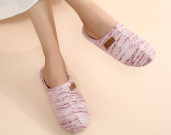 Cotton Linen Indoor Slippers: Sweat-Proof Non-Slip Spring Shoes