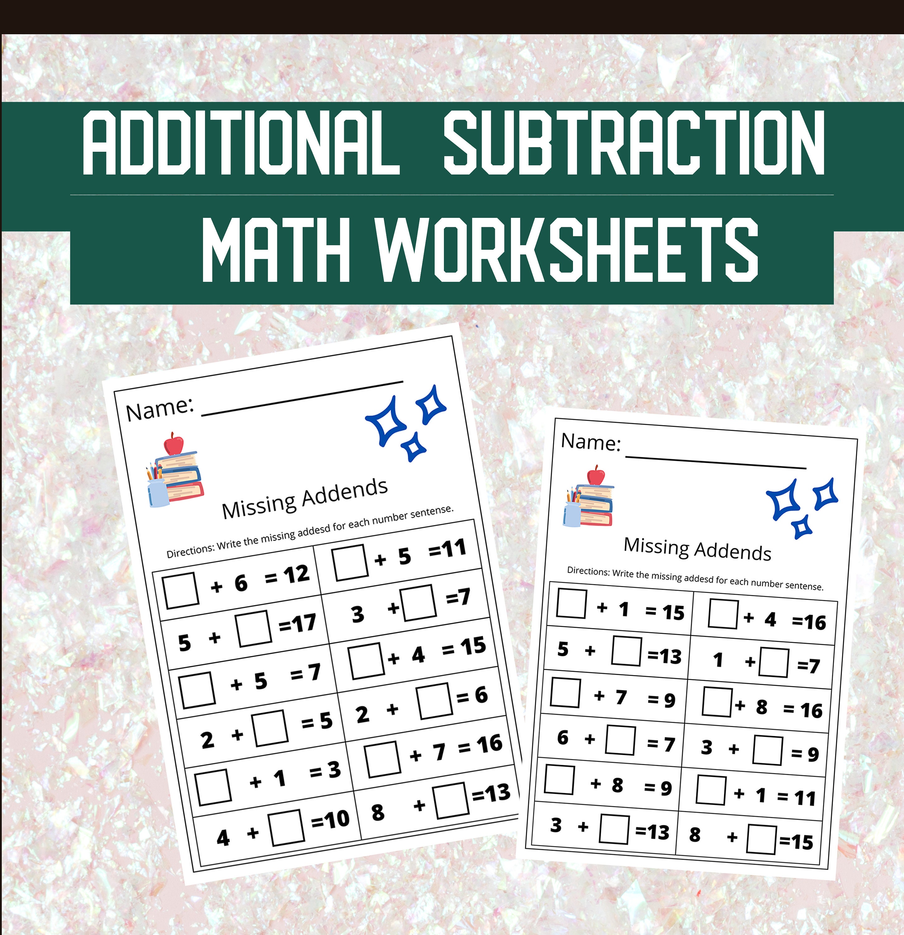 Math Worksheets 120, Printable Math Additional Worksheets, Homeschool