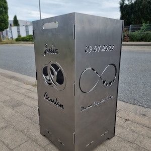 INDYWIDUALNY prezent „Fire Barrel” ślub, rocznica