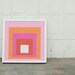 Printable Square Wall Artsquare Posterscolorful Printspink Wall Artpink ...