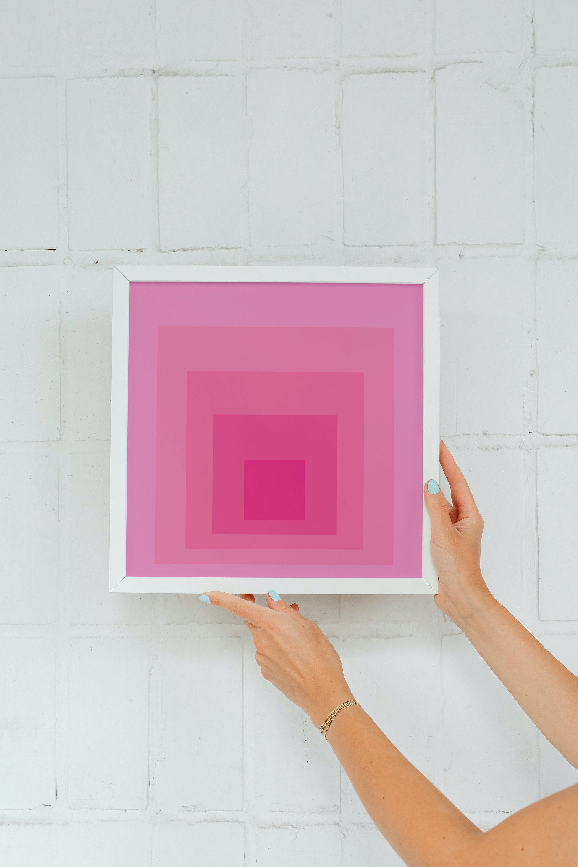 Printable Square Wall Artsquare Posterscolorful - Etsy