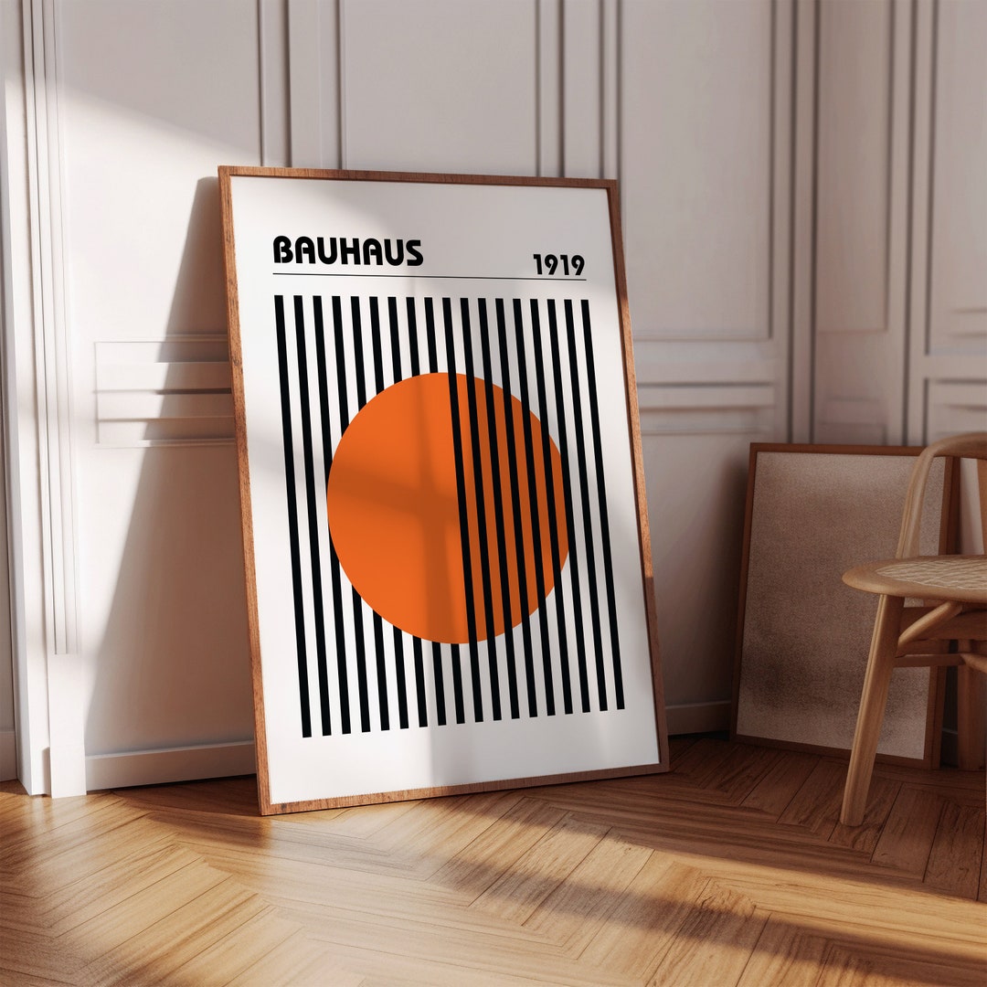 Printable Bauhaus Wall Art Print,bauhaus Print,exhibition Poster ...