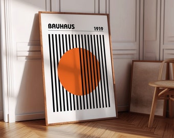 Bauhaus Less is More Exhibition Print | Digital Print | Quotes