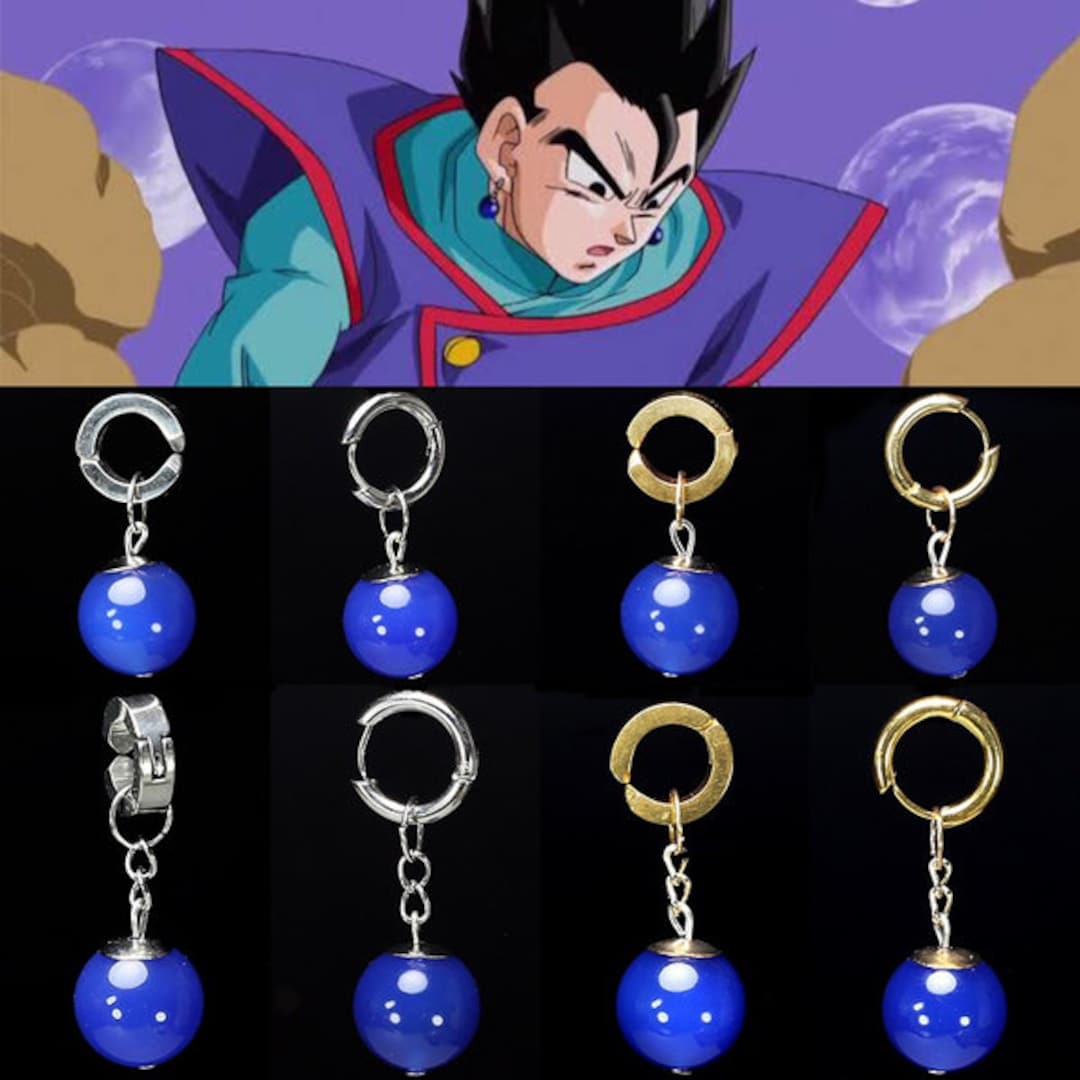  Ealipoi Anime Potara Earrings Cosplay Jewerly with