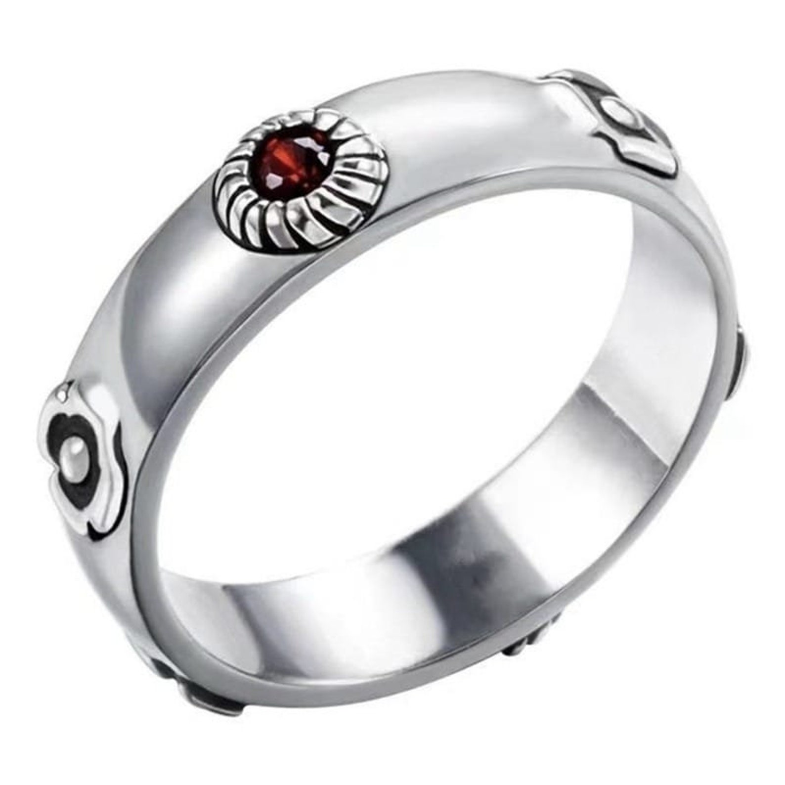 Anime Ring 925 Sterling Silver Ring Anime Rings Anime Etsy
