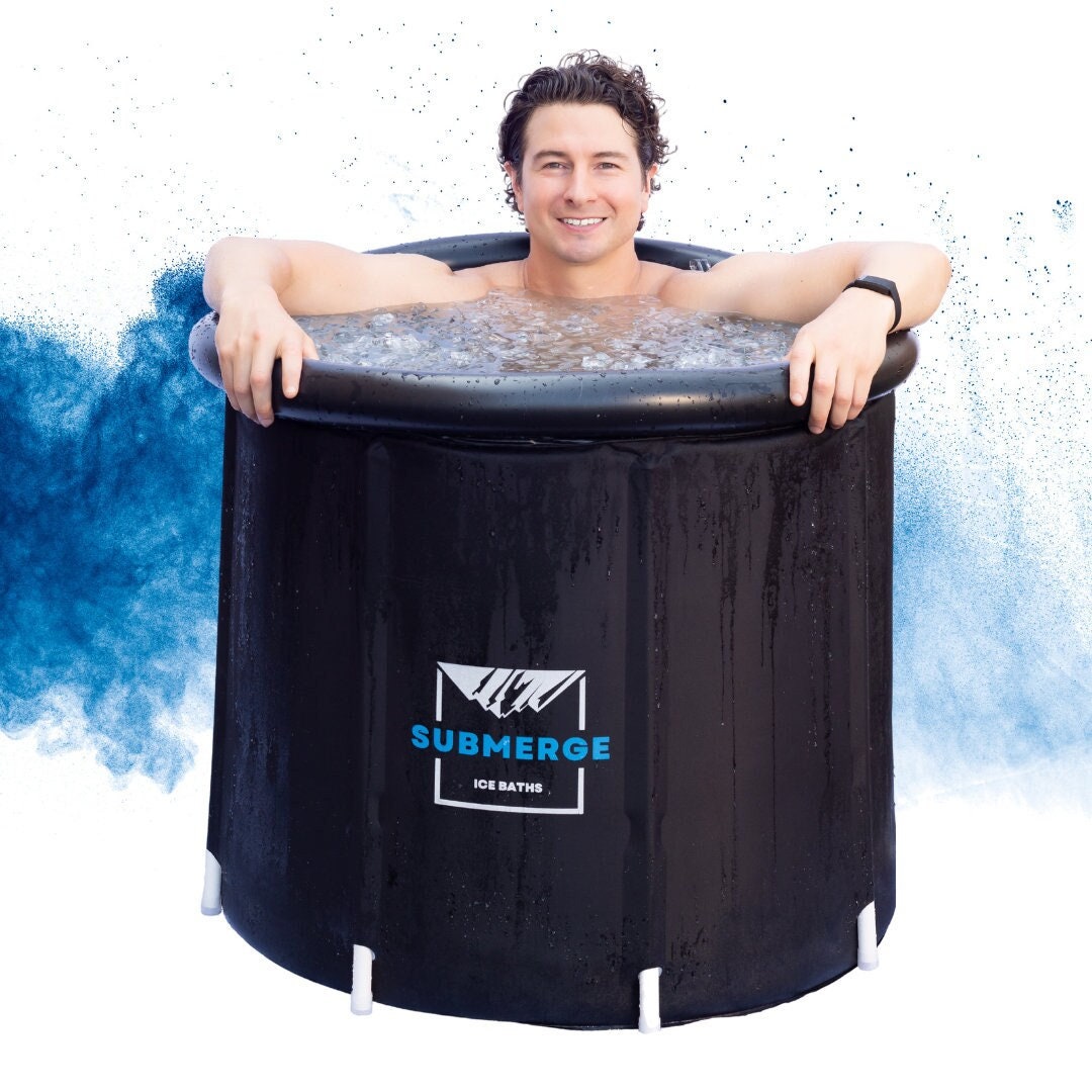 Ice Bath Tub, Ice Bath Tub for Athletes, Portable Ice Bath Tub, Cold Tub  Ice Tub, Inflatable Ice Bath for Outdoor, Cold Therapy Tub by VERNILLA