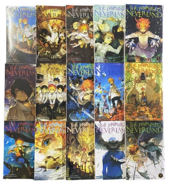 New Set Anime Comic Book the Promised Neverland by Kaiu Shirai - Etsy