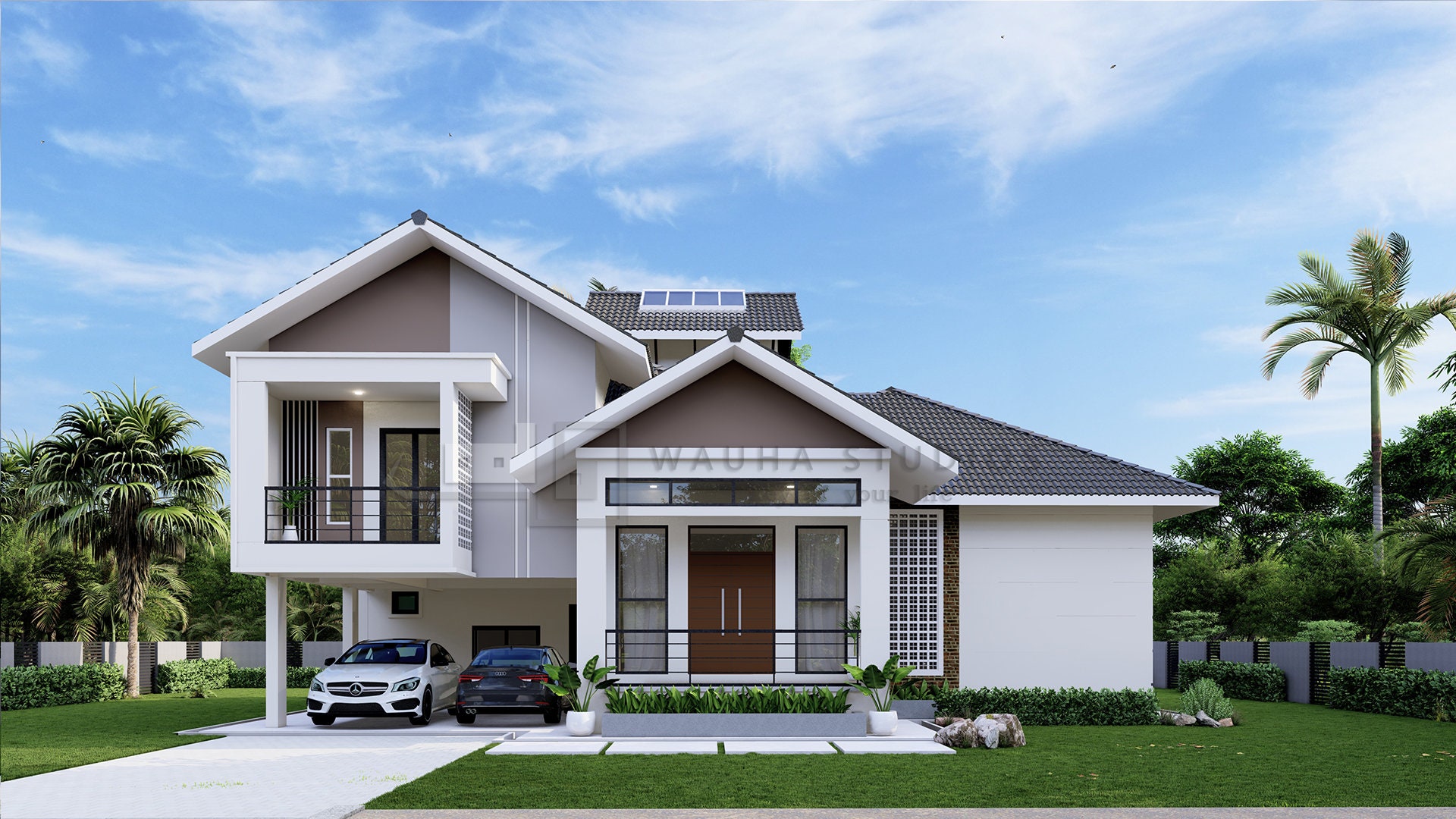 Edesign IYD 002 | 5 Bedrooms 4 Bathrooms | Indoor Yard Design | House ...