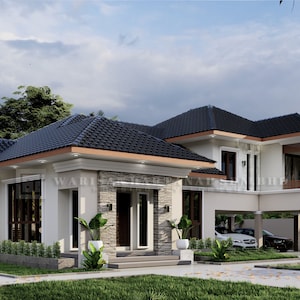 Edesign The Bali | 4 Bedrooms 3 Bathrooms | WH S83 | House Design | 3D House | Modern House | Architecture Design | Home Design