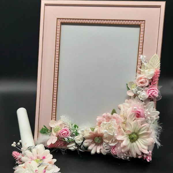 Floral Picture Frame - Etsy