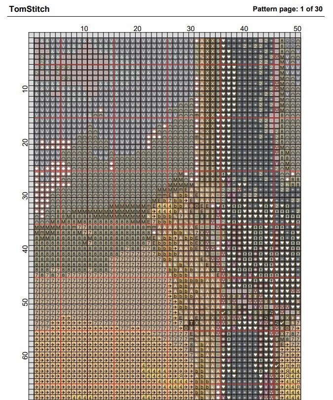 Arab Warrior Cross Stitch Pattern in Pdf DMC - Etsy
