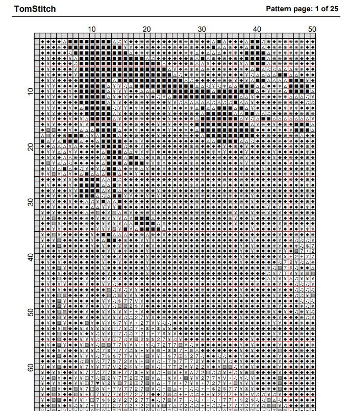 Peacock Cross Stitch Pattern in Pdf DMC - Etsy