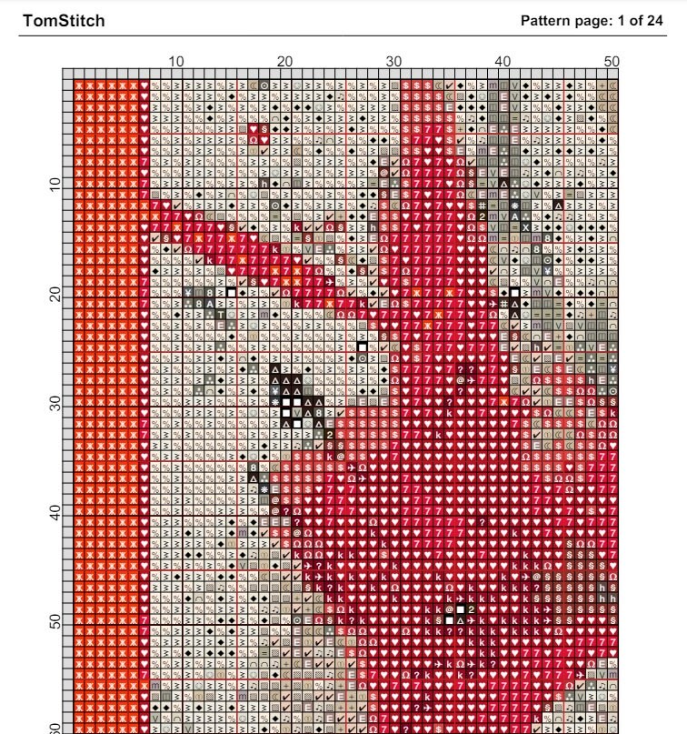 The Warriors of the 300 Cross Stitch Pattern in Pdf DMC - Etsy