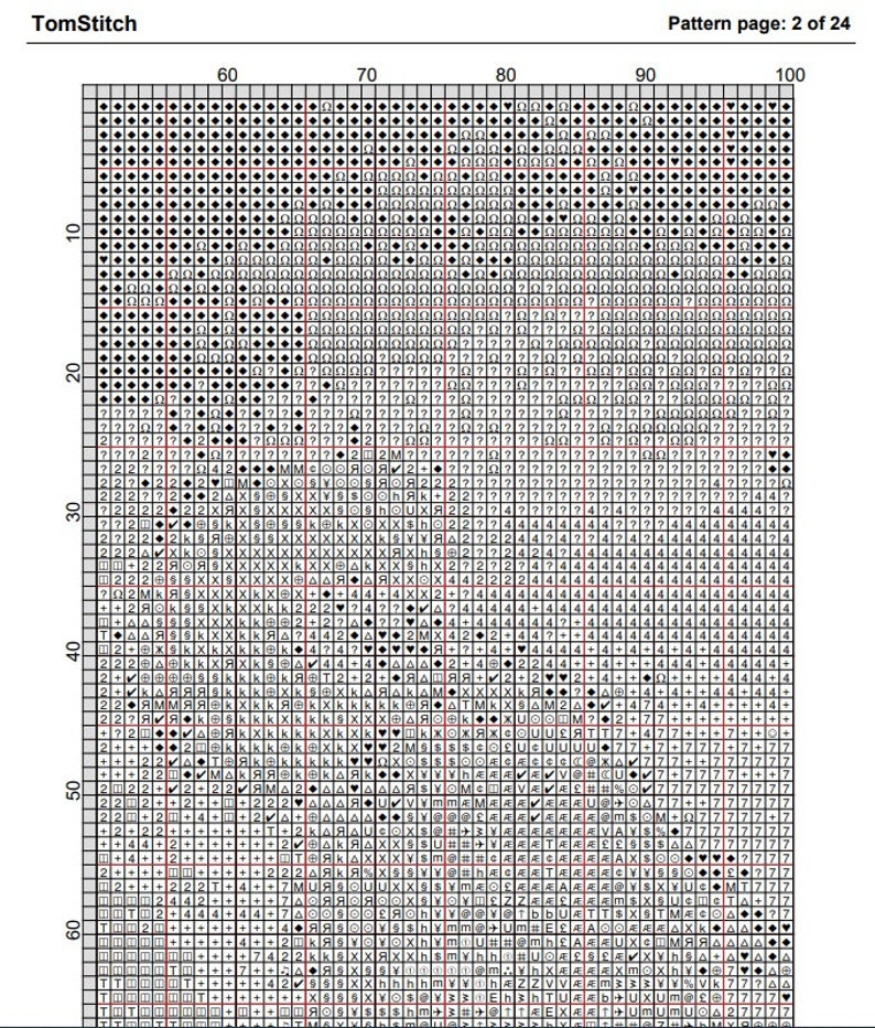 A Battle of Knight Cross Stitch Pattern in Pdf DMC - Etsy