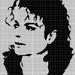 Michael Jackson Silhouette Cross Stitch Pattern in Pdf - Etsy