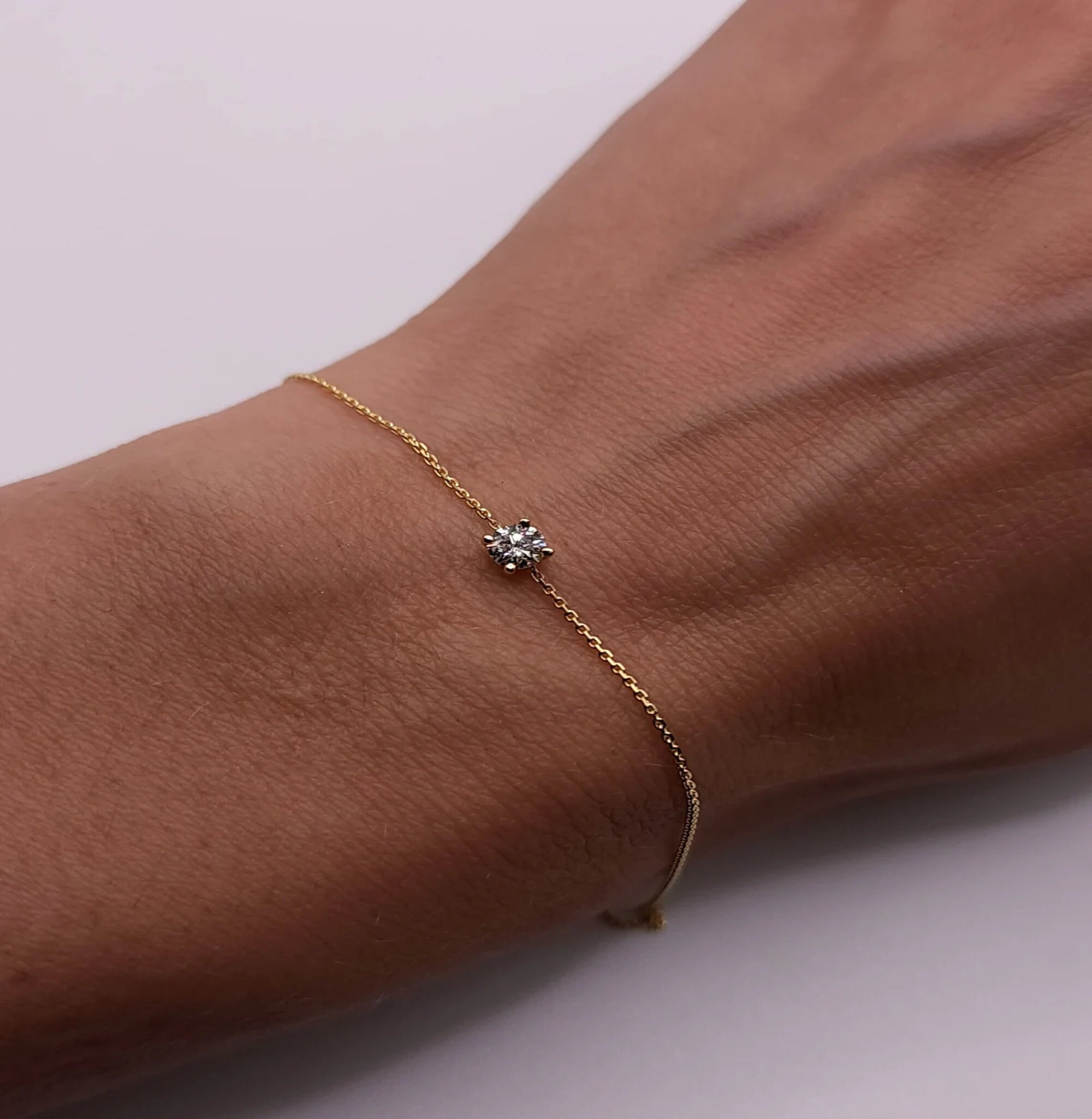 K18 Gold Bracelet - Etsy