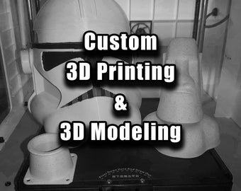 Anpassad 3D-utskrift och 3D-modellering