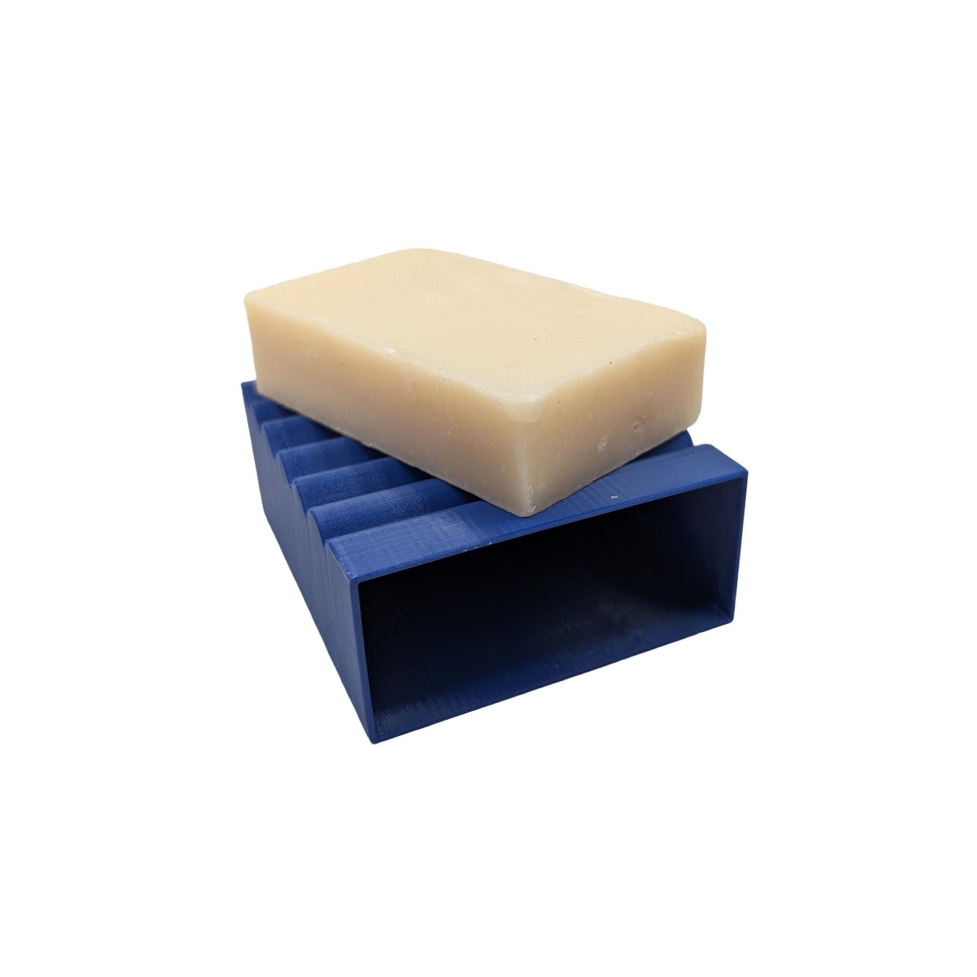 Contenitore per sapone da viaggio quadrato, 3 pezzi trasparente portasapone portatile per campeggio, doccia, palestra, escursionismo, bagno, quadrato, Elimeta (3, 8,6 cm