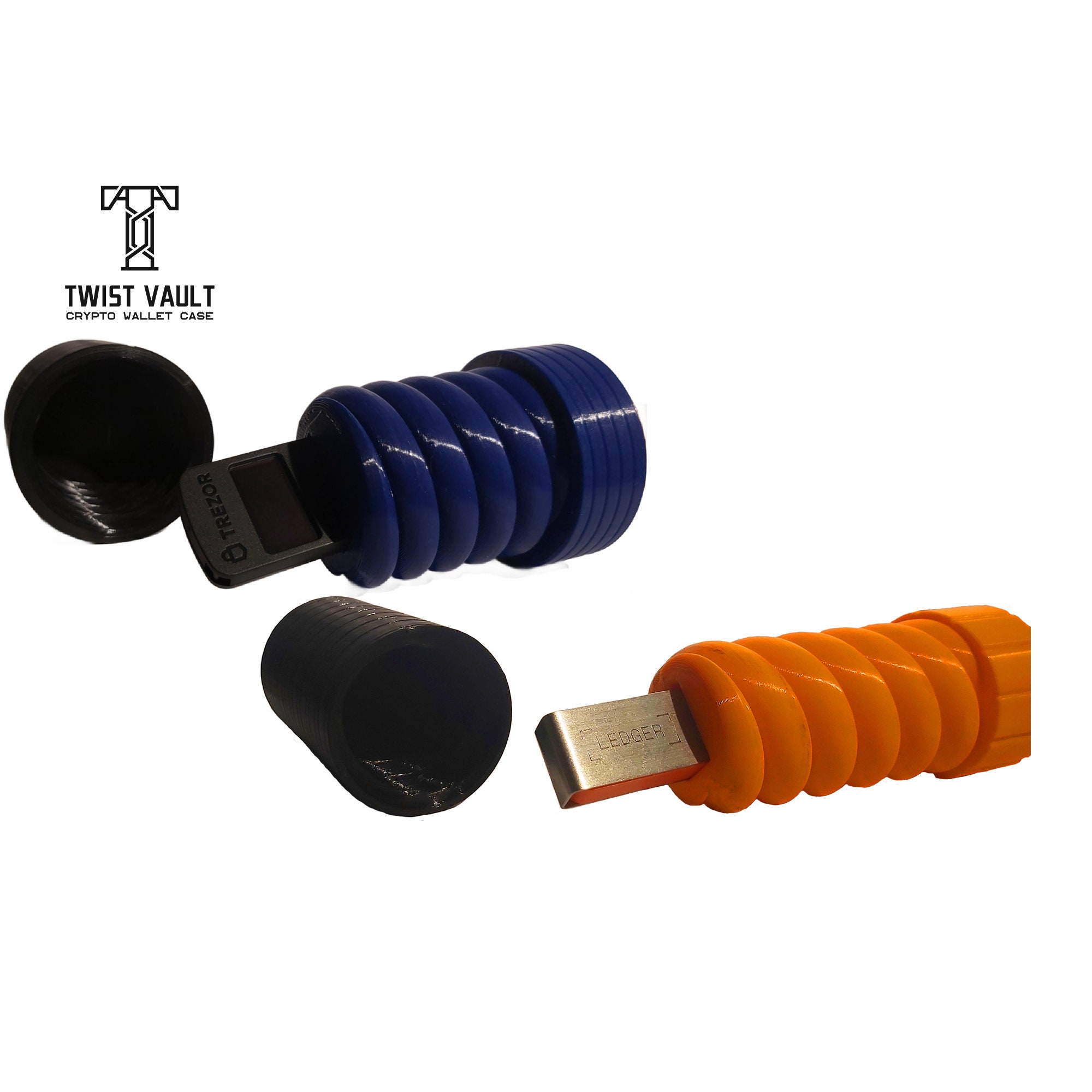 Crypto Wallet Capsule - Case for Ledger Nano S Plus & Trezor Model One -  Etsy New Zealand