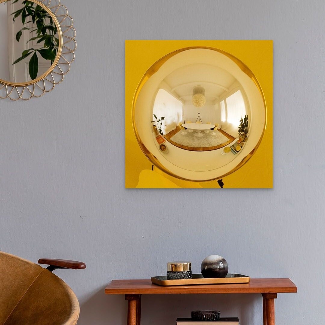 Lot De 42 Étoiles Miroir En Acrylique Autocollantes - Doré, Pour Décoration Murale Chambre, Salon, Bureau