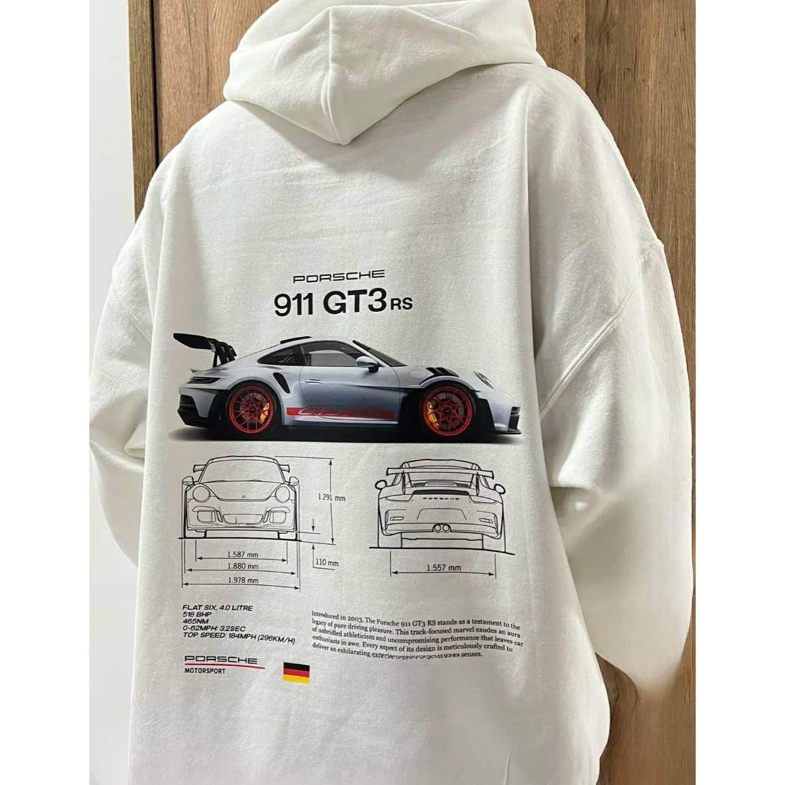 Porsche 911 GT3 RS Aesthetic Tshirt Porsche 911 GT3 RS 2 Side - Etsy